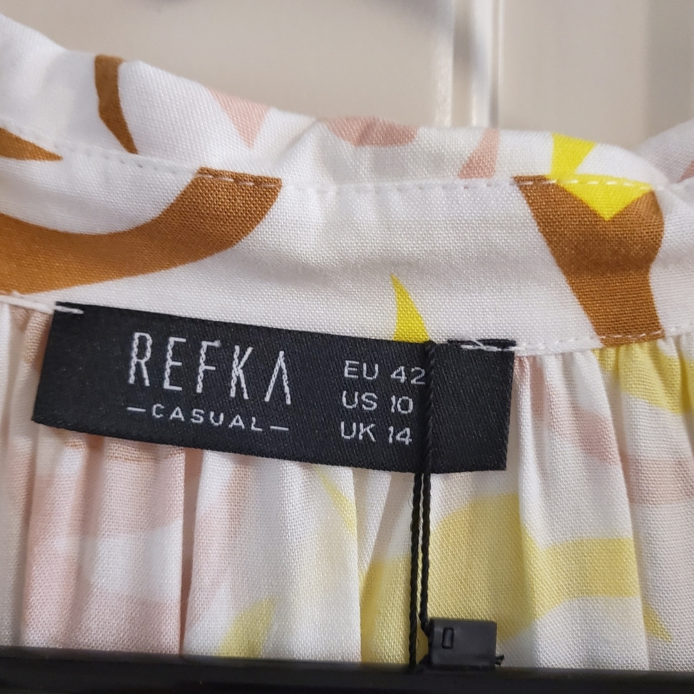 Refka Multicolor Patterned Top/Dress - Picture 8 of 9